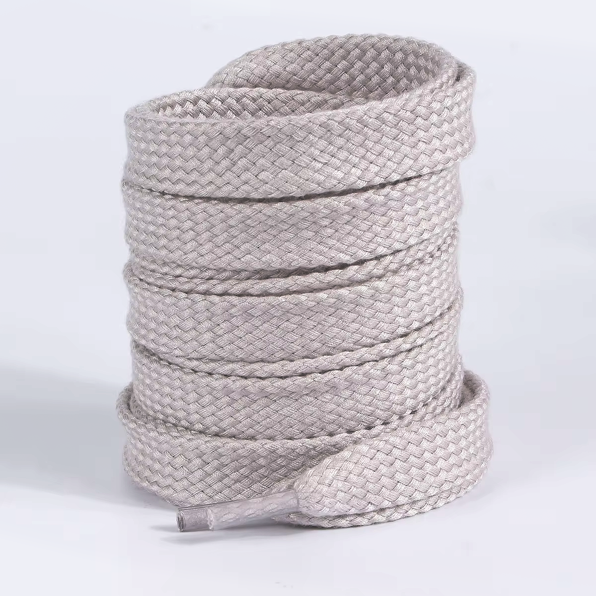 Chunky laces 130cm long x 1.7cm wide flat double layer