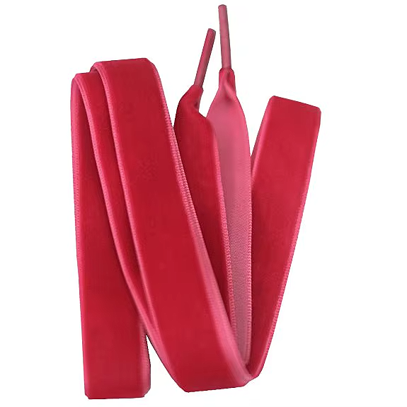 Flat Velvet Laces 1.6cm Wide X 120cm Long Premium