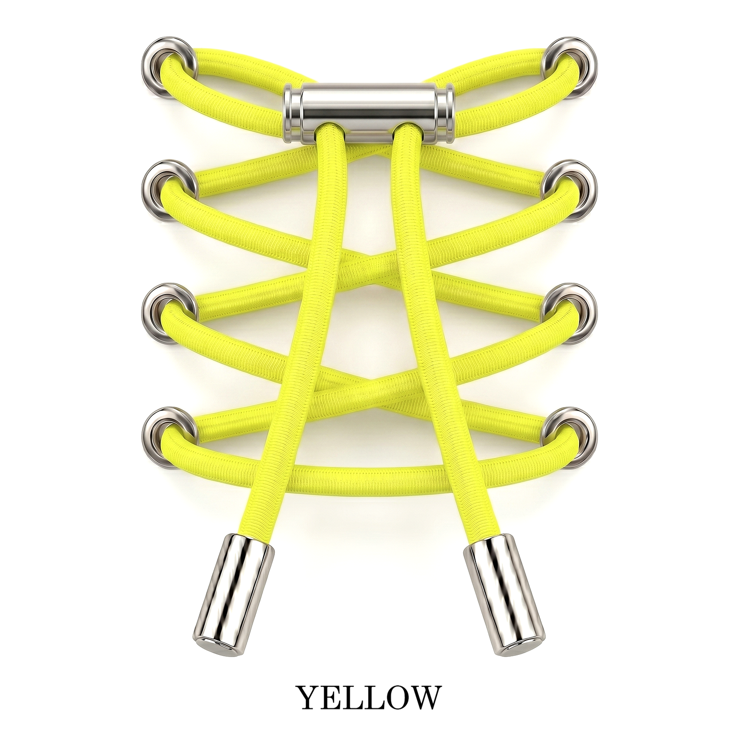 No-Tie Elastic Laces Metal Clip