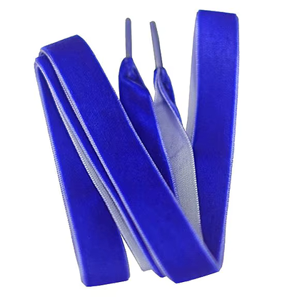 Flat Velvet Laces 1.6cm Wide X 120cm Long Premium