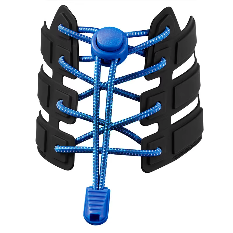 No-Tie Reflective Elastic Shoelaces - Adjustable Lock