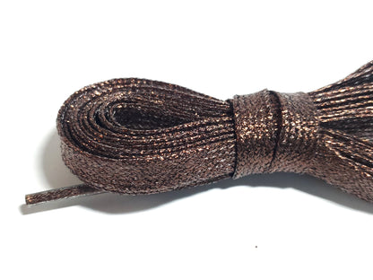 Flat Glitter Shoelaces - Without Packaging 125cm