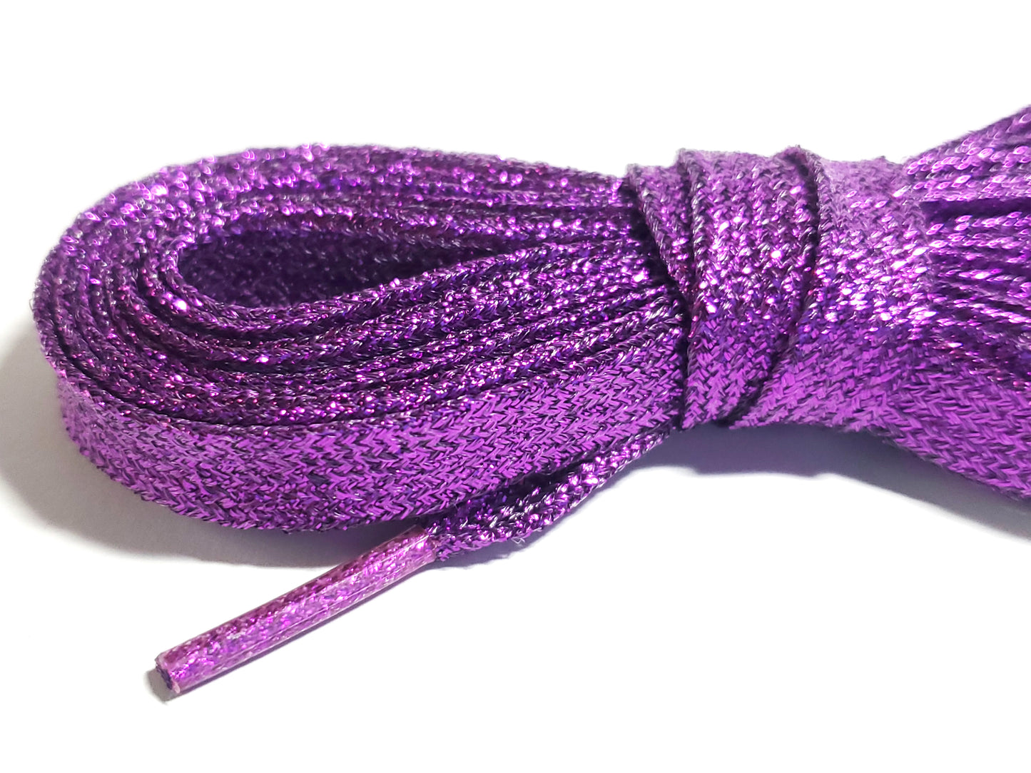 Flat Glitter Shoelaces - Without Packaging 125cm