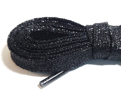Flat Glitter Shoelaces - Without Packaging 125cm