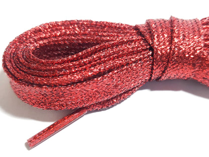 Flat Glitter Shoelaces - Without Packaging 125cm