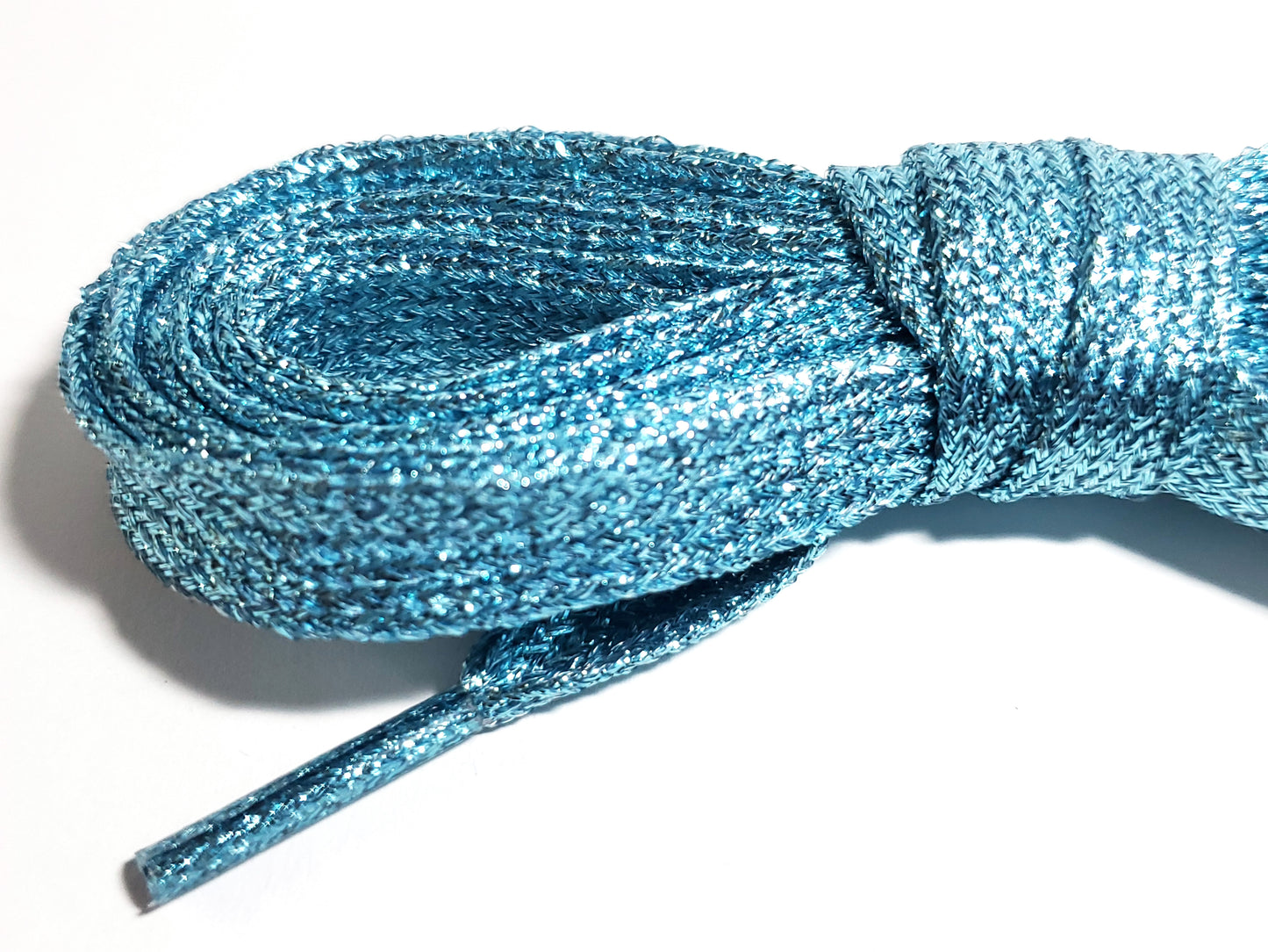 Flat Glitter Shoelaces - Without Packaging 125cm