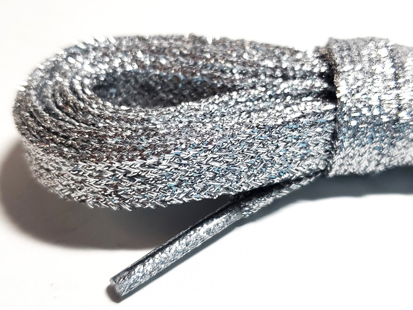 Flat Glitter Shoelaces - Without Packaging 125cm