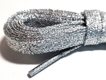 Flat Glitter Shoelaces - Without Packaging 125cm
