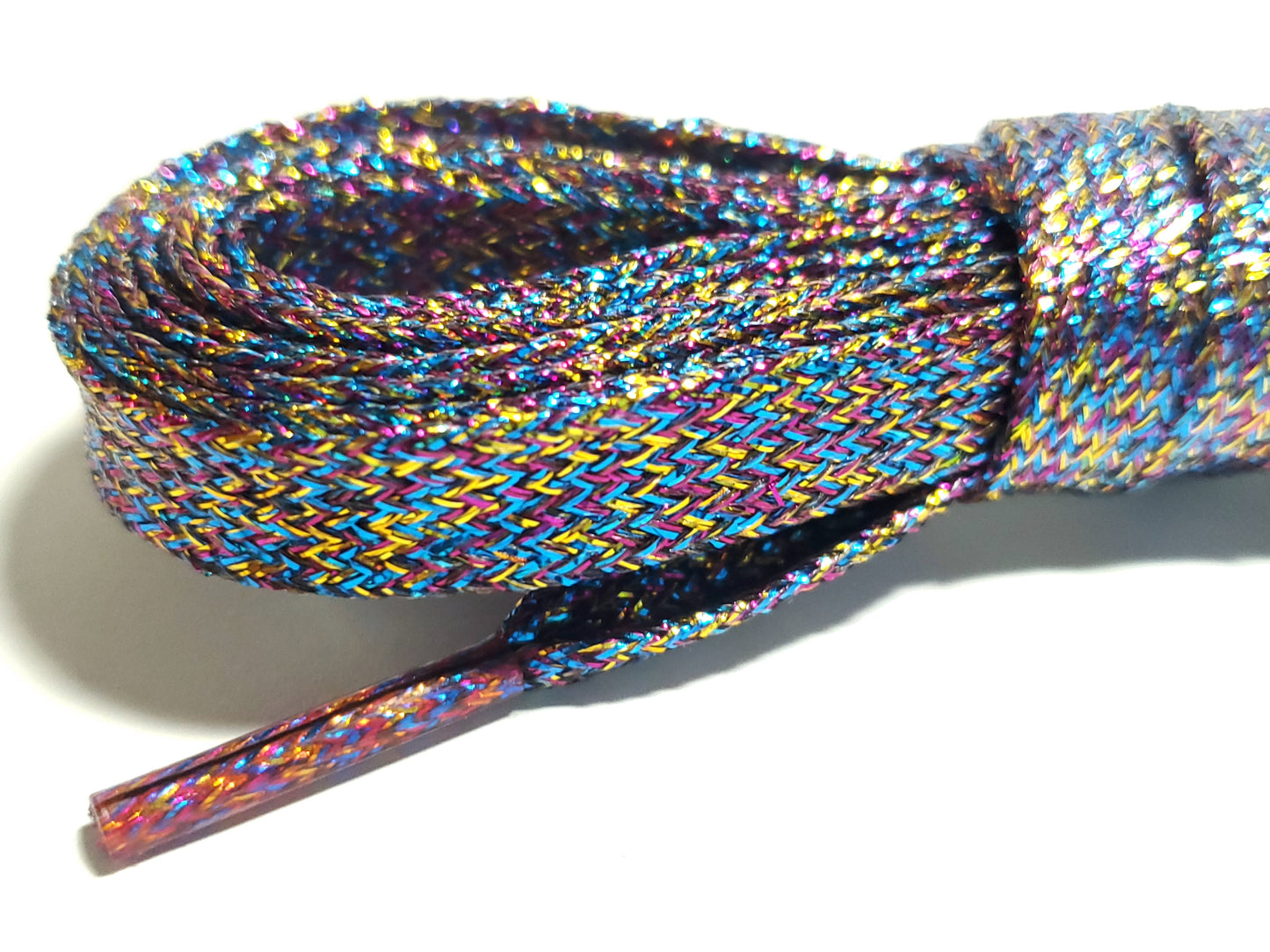 Flat Glitter Shoelaces - Without Packaging 125cm