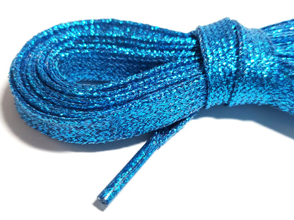 Flat Glitter Shoelaces - Without Packaging 125cm