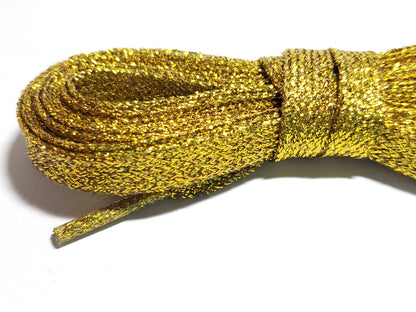 Flat Glitter Shoelaces - Without Packaging 125cm