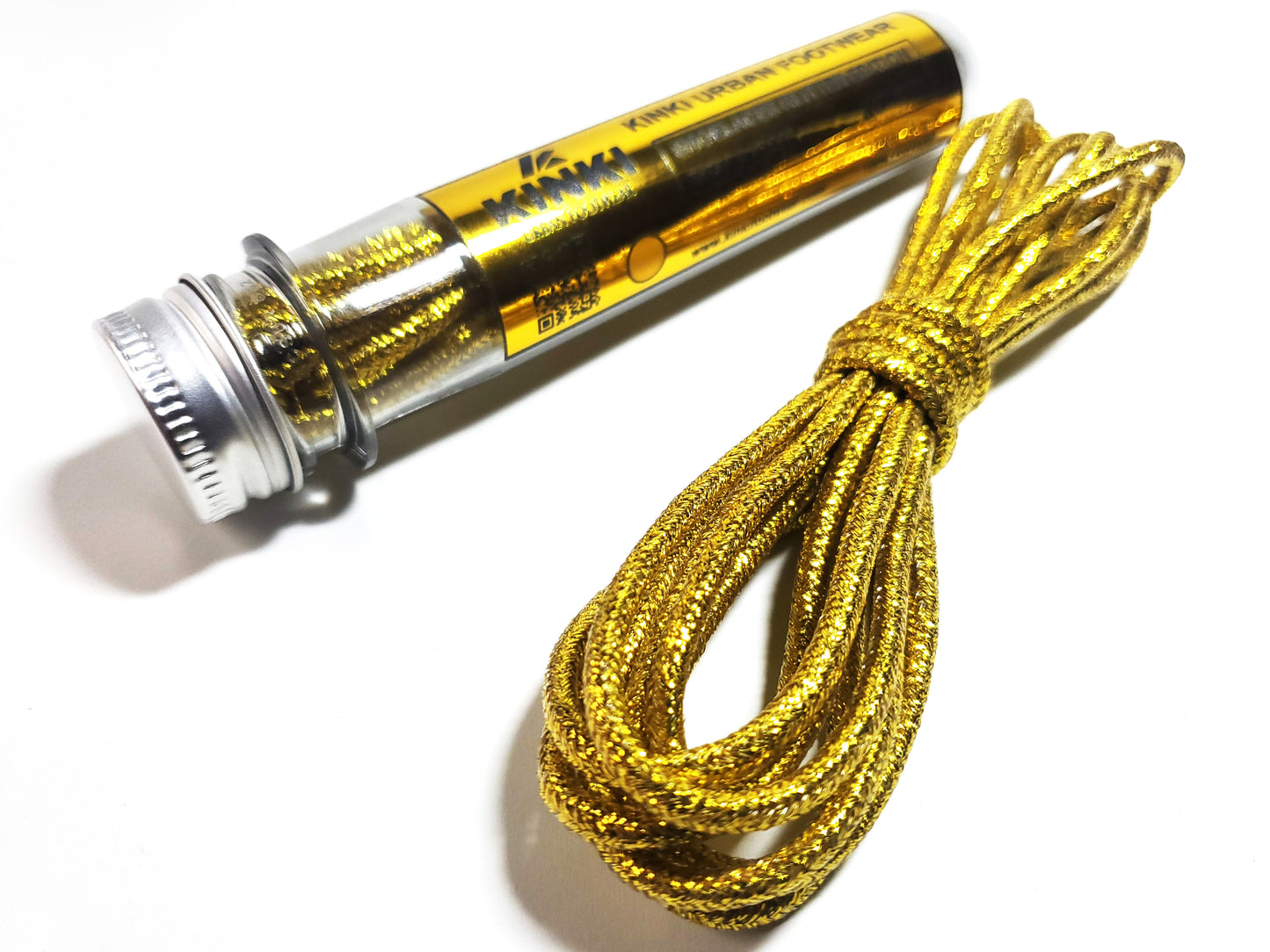 Round Glitter Shoelaces - With Packaging 120cm