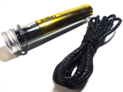 Round Glitter Shoelaces - With Packaging 120cm
