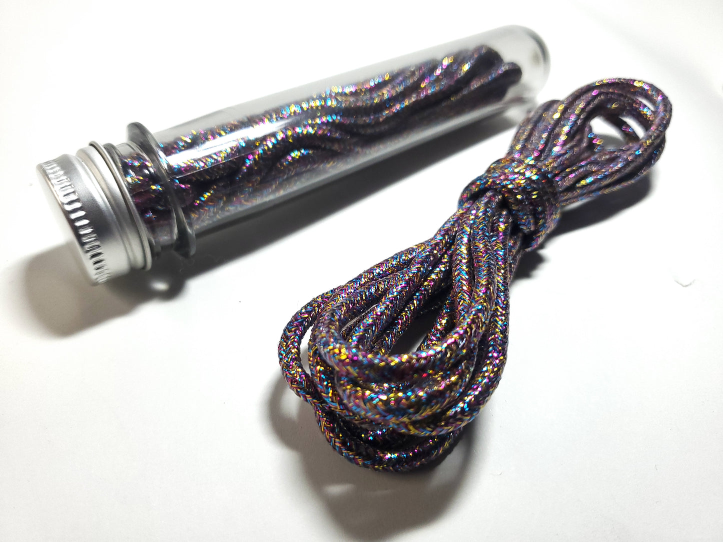 Round Glitter Shoelaces - With Packaging 120cm