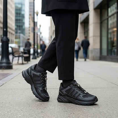 No-Tie Elastic Shoelaces with Metal Button