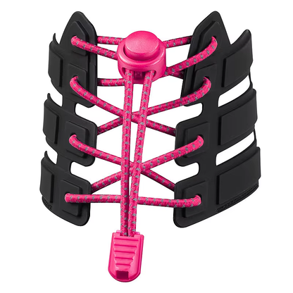 No-Tie Reflective Elastic Shoelaces - Adjustable Lock