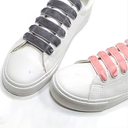 Flat Velvet Laces 1.6cm Wide X 120cm Long Premium