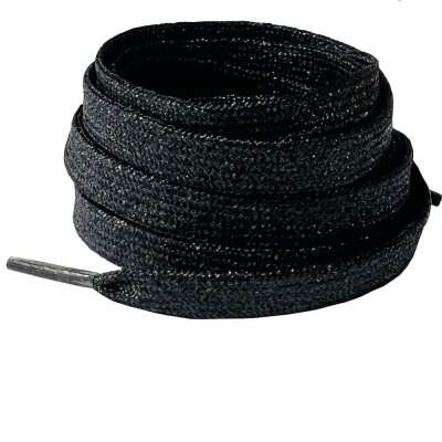 PREMIUM Flat Glitter Shoelaces - Without Packaging 125cm