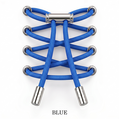 No-Tie Elastic Laces Metal Clip