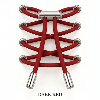 No-Tie Elastic Laces Metal Clip