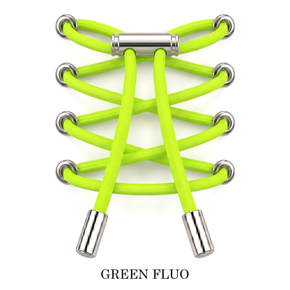 No-Tie Elastic Laces Metal Clip