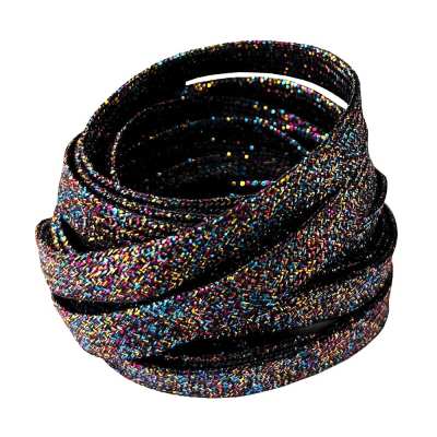 PREMIUM Flat Glitter Shoelaces - Without Packaging 125cm