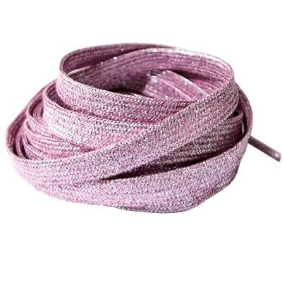 PREMIUM Flat Glitter Shoelaces - Without Packaging 125cm