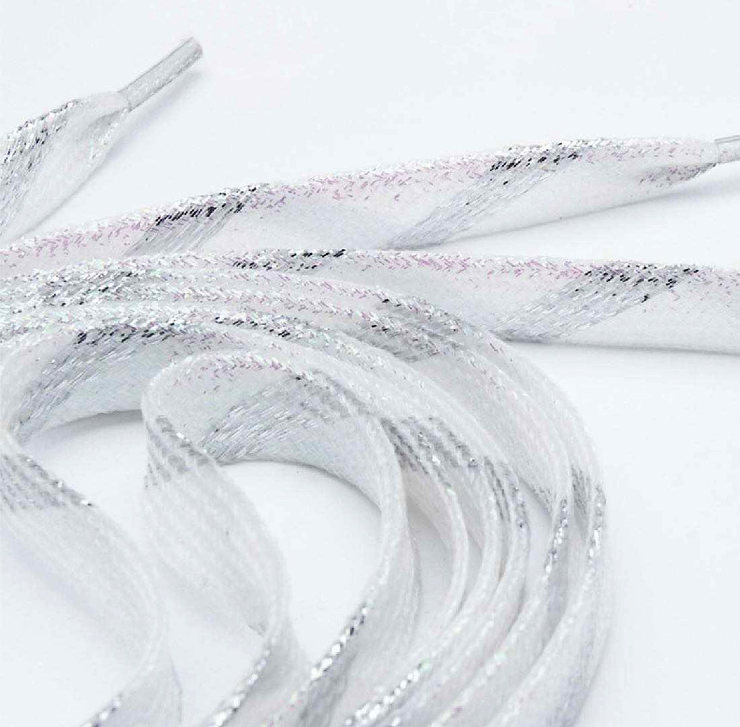 Flat Glitter Shoelaces - Without Packaging 125cm