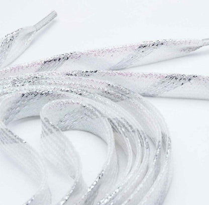 Flat Glitter Shoelaces - Without Packaging 125cm