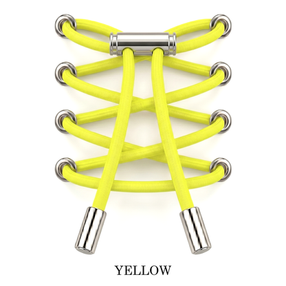 No-Tie Elastic Laces Metal Clip