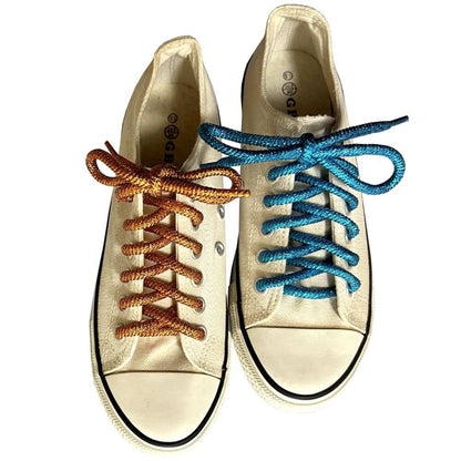 Cordones Glitter PREMIUM Redondos - Sin Packaging 120cm