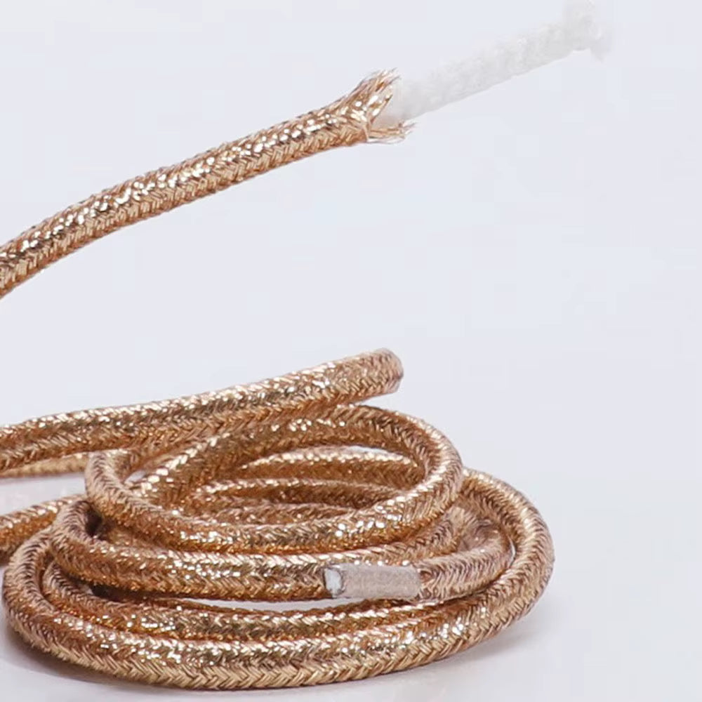 Cordones Glitter PREMIUM Redondos - Sin Packaging 120cm